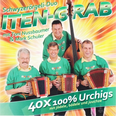 Schwyzerörgeli Duo Iten Grab, 40x 100% urchigs CD1
